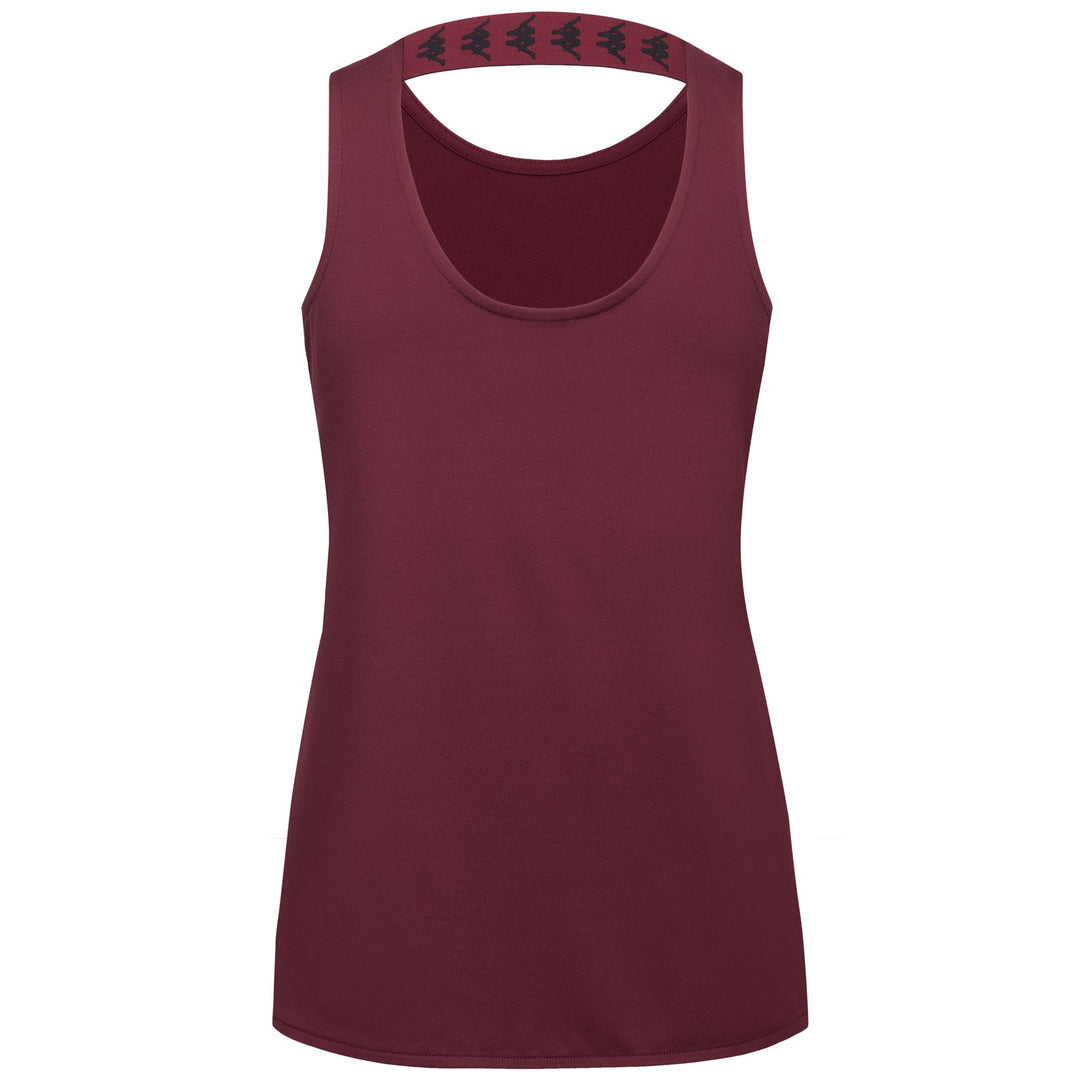 Red Women's Regular Fit Polyester Training Tank Top main