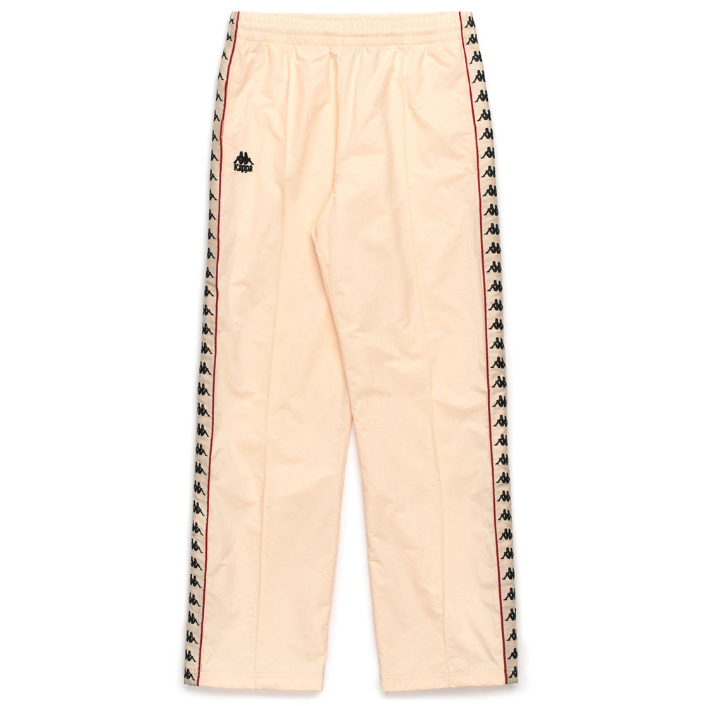 Beige Men's Comfort Fit Sportswear Trousers in Nylon 02