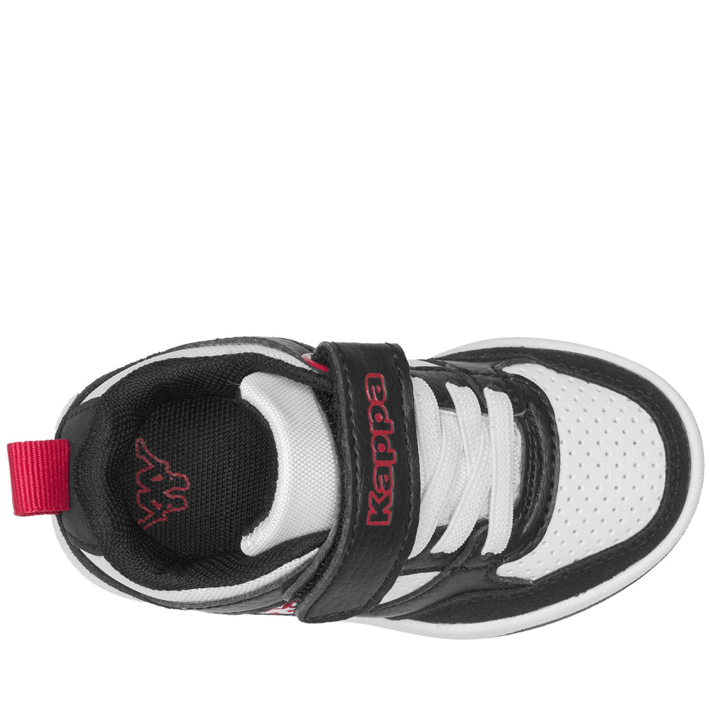 LOGO MANIS EV INF - Sneakers - Low Cut - Kid unisex - WHITE-BLACK 02