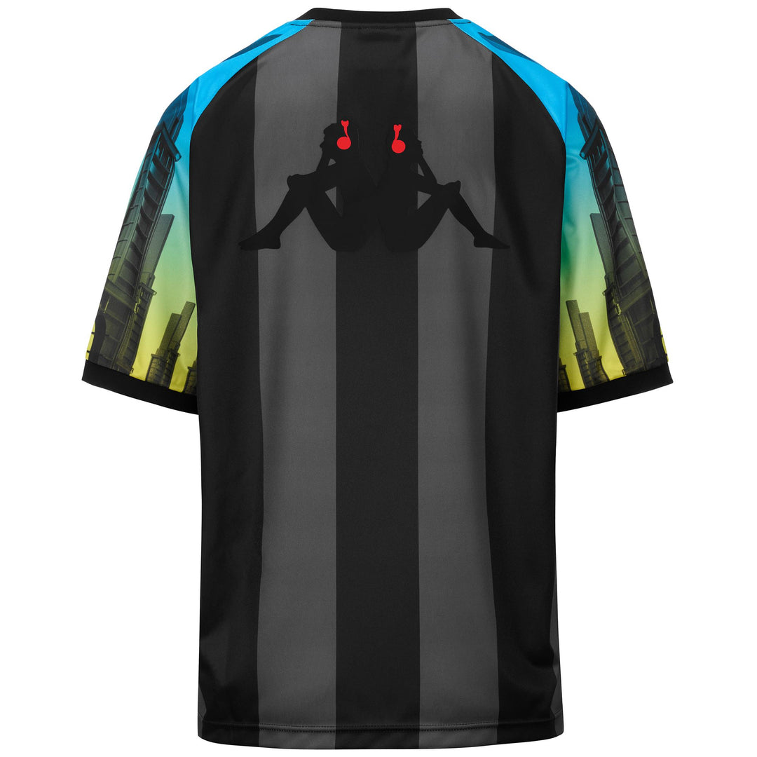 T-shirt de sport noir pour homme, coupe confortable, idéal pour les activités sportives main