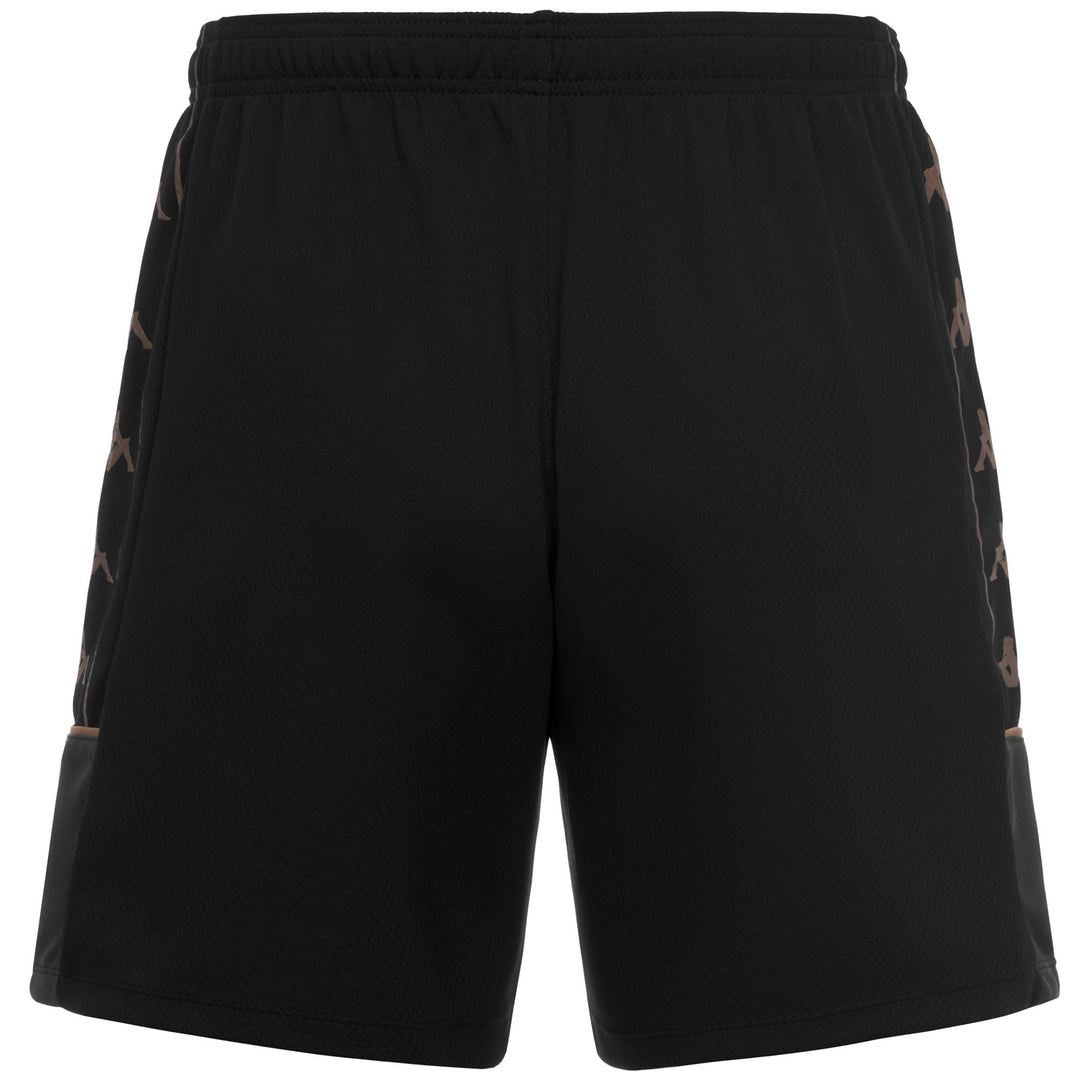 Black Men's Slim Fit Soccer Training Shorts in Mesh Fabric main