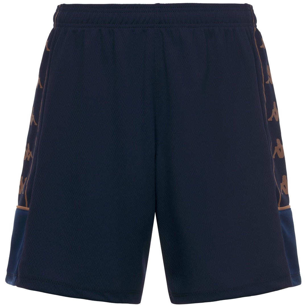 Blue Men's Soccer Slim Fit Training Shorts in Mesh Fabric 01