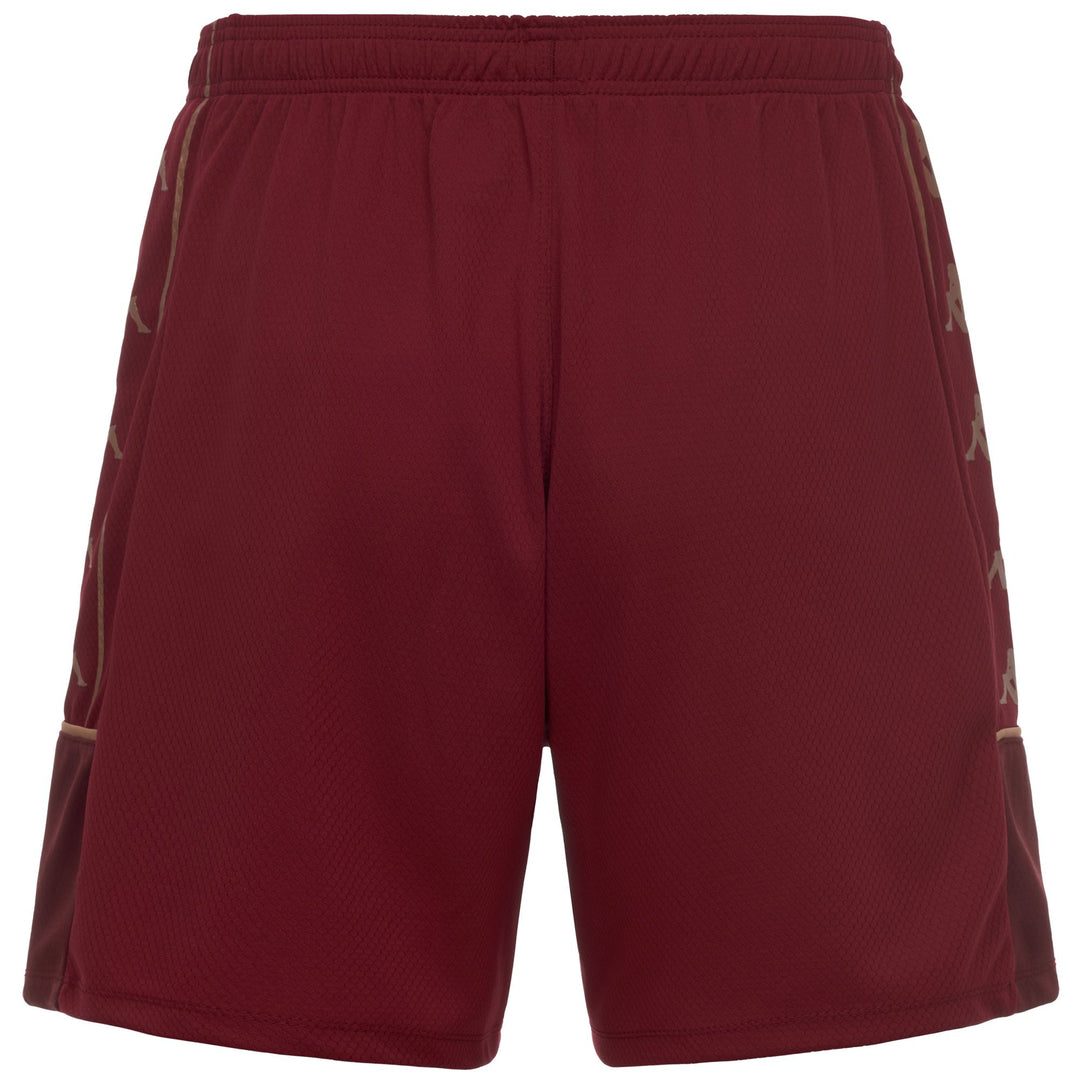 Red Men's Slim Fit Soccer Training Shorts in Mesh Fabric main