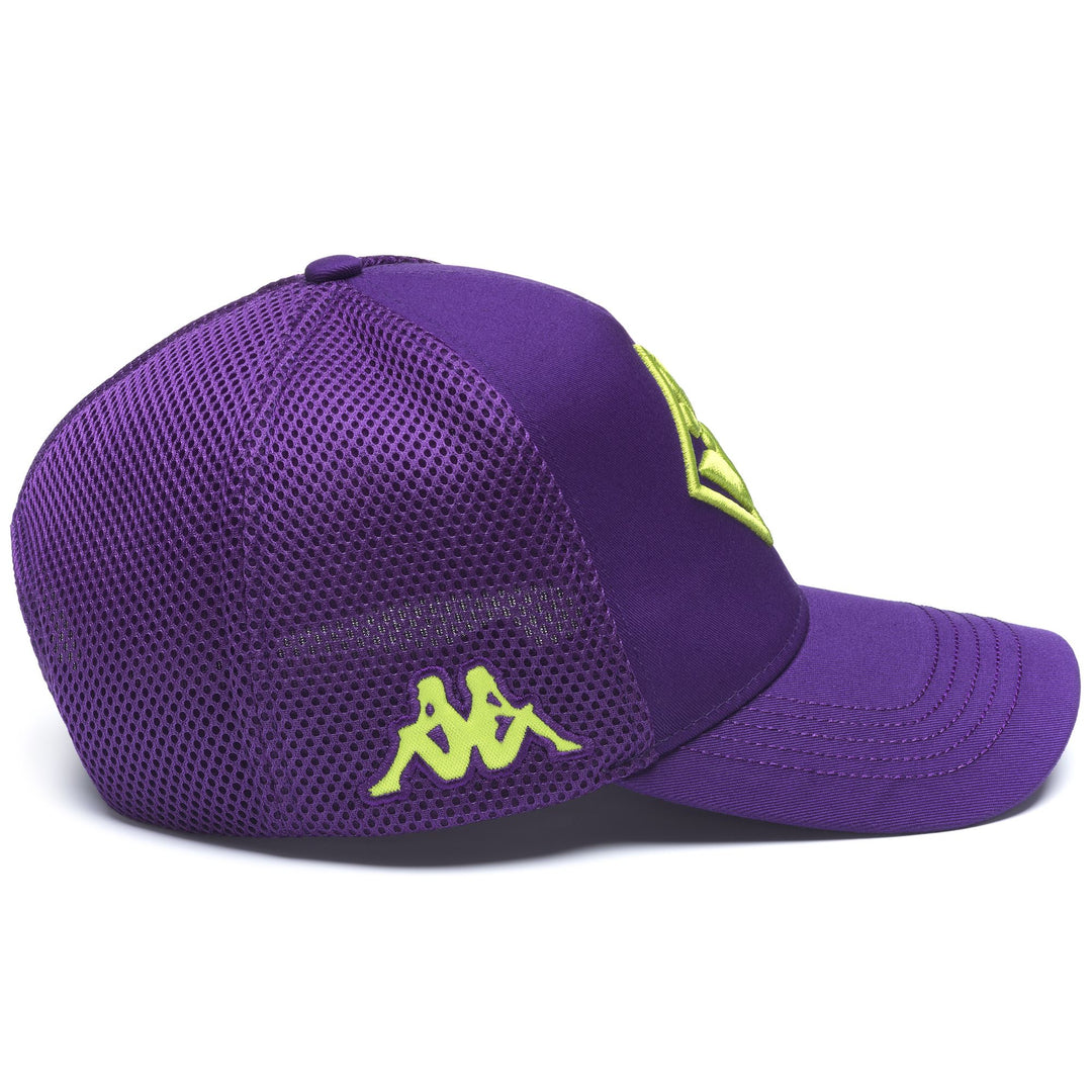 Violet Unisex ACF Fiorentina Soccer Cap with Baseball Visor main