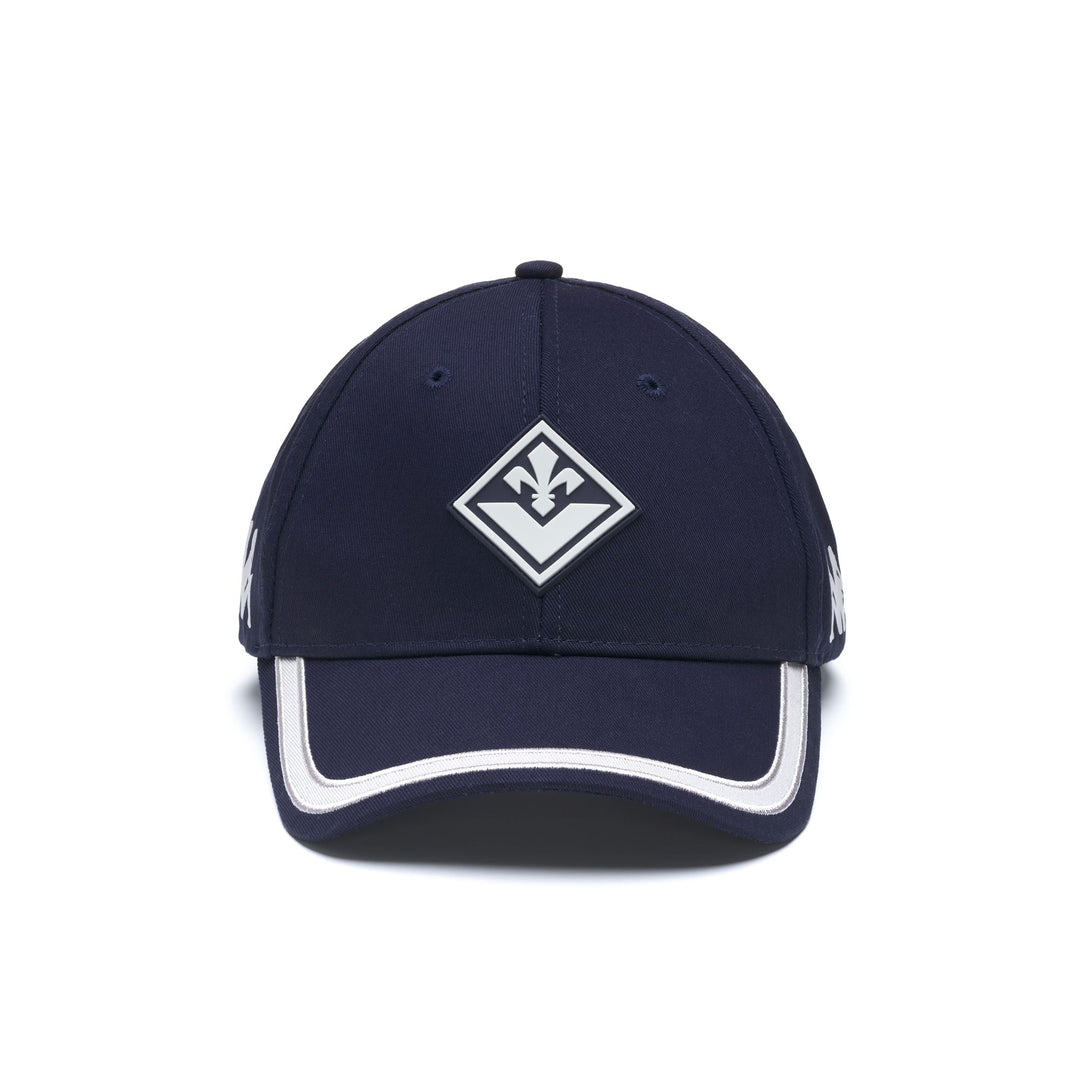 Cappellino da calcio unisex ACF Fiorentina blu in tessuto interlock 01