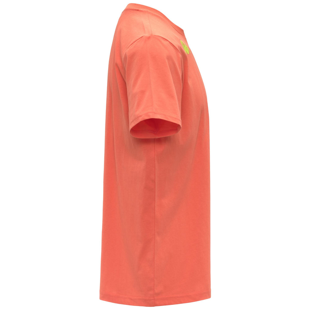 Red Men's Recycled Cotton T-Shirt with ACF Fiorentina Logo main