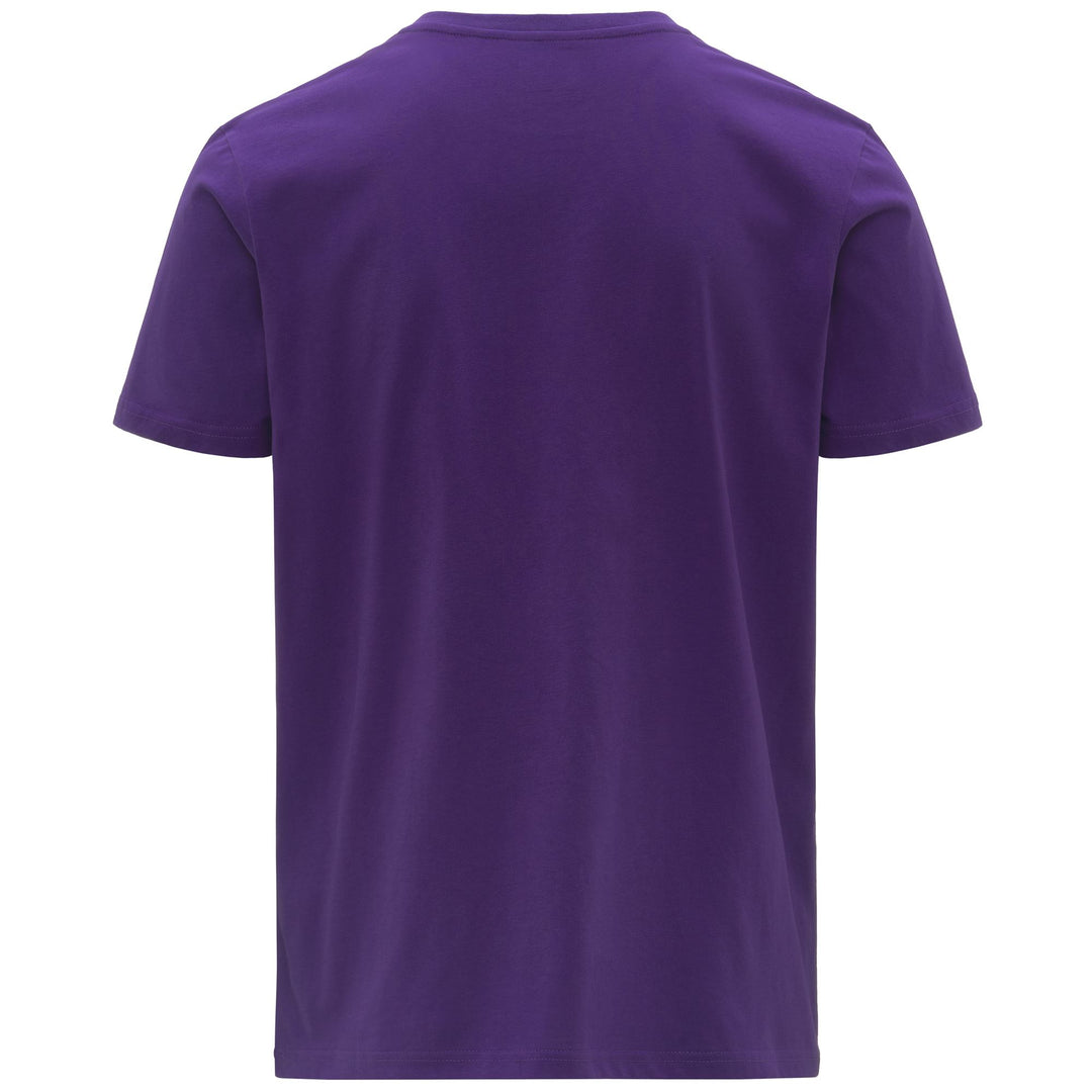 Violet Men's Recycled Cotton T-Shirt with Logo main