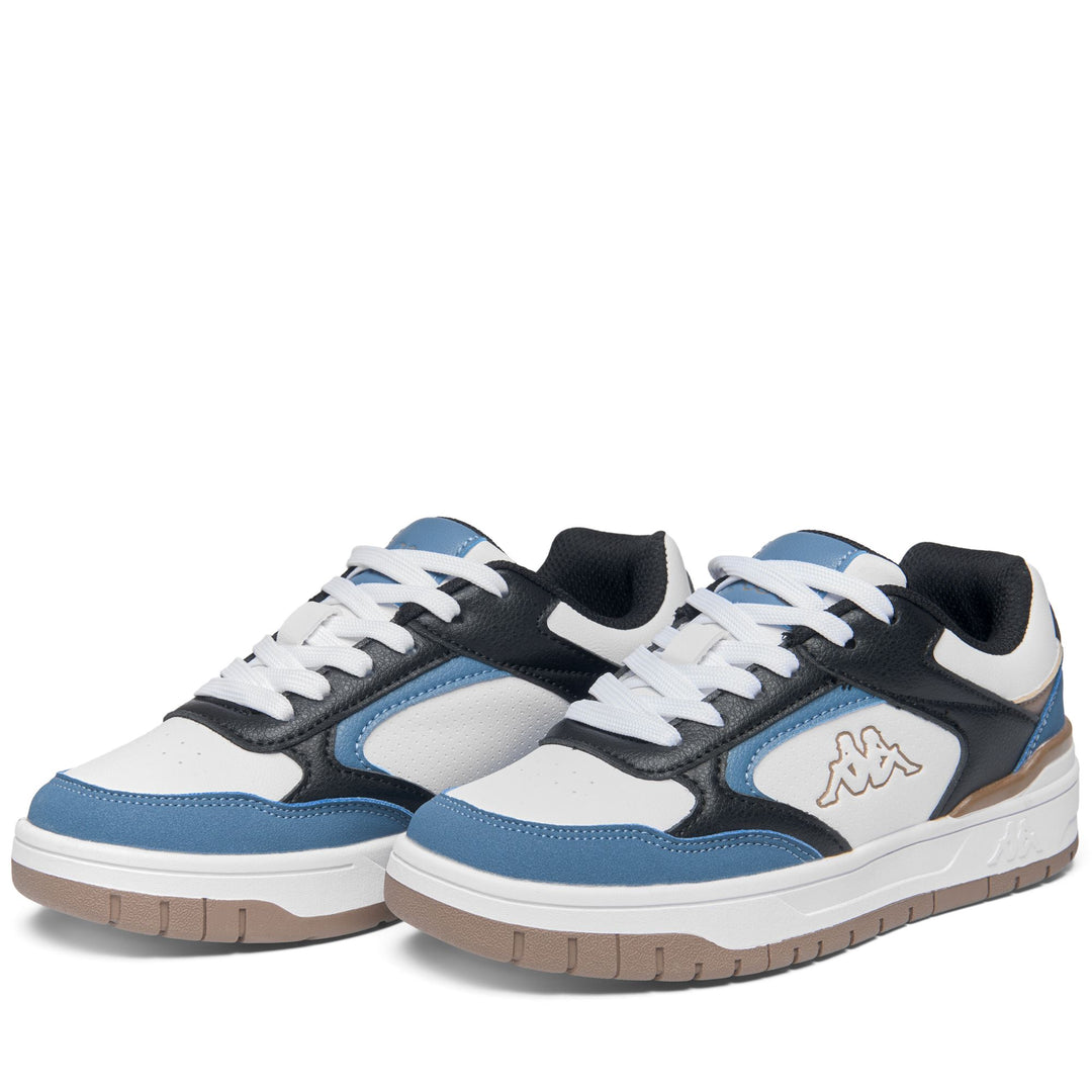 LOGO   MANIS 2.0 KID - Sneakers - Low Cut - Kid unisex - WHITE-BLACK-BLUE COPEN 01