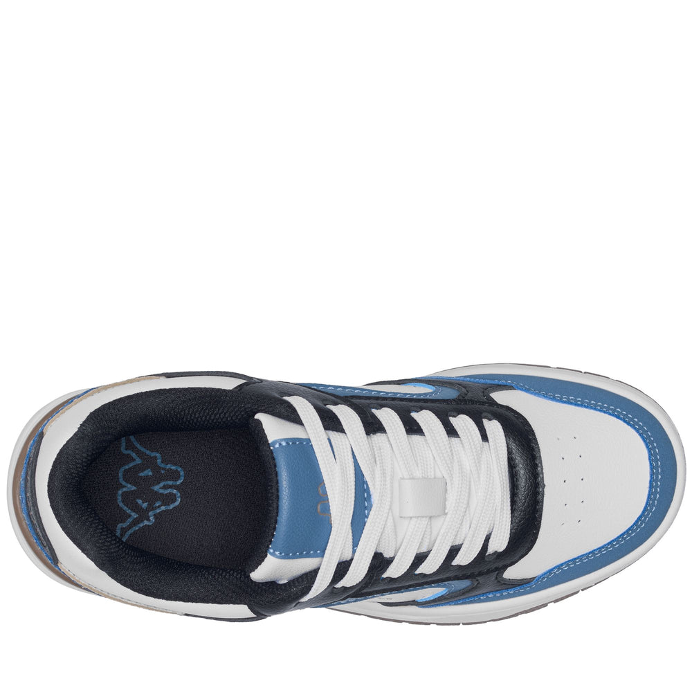 LOGO   MANIS 2.0 KID - Sneakers - Low Cut - Kid unisex - WHITE-BLACK-BLUE COPEN 02
