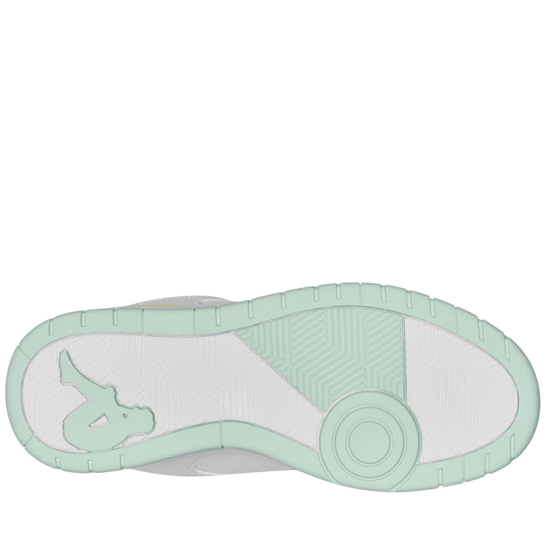 Grey and Pink Kid's Low Cut Walking Sneakers main