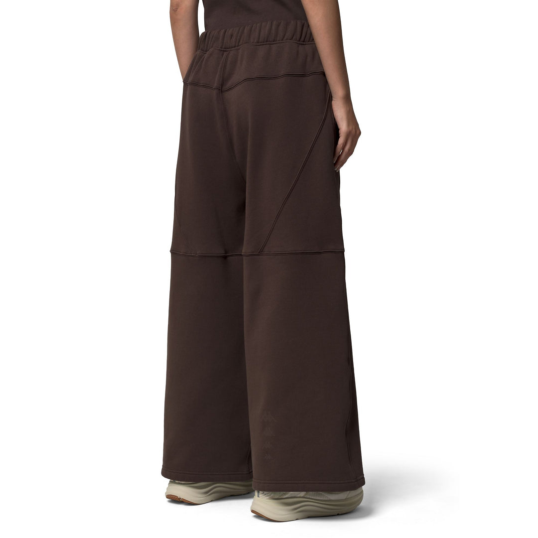 Brown Women's Oversized Fleece Trousers for Everyday Comfort main