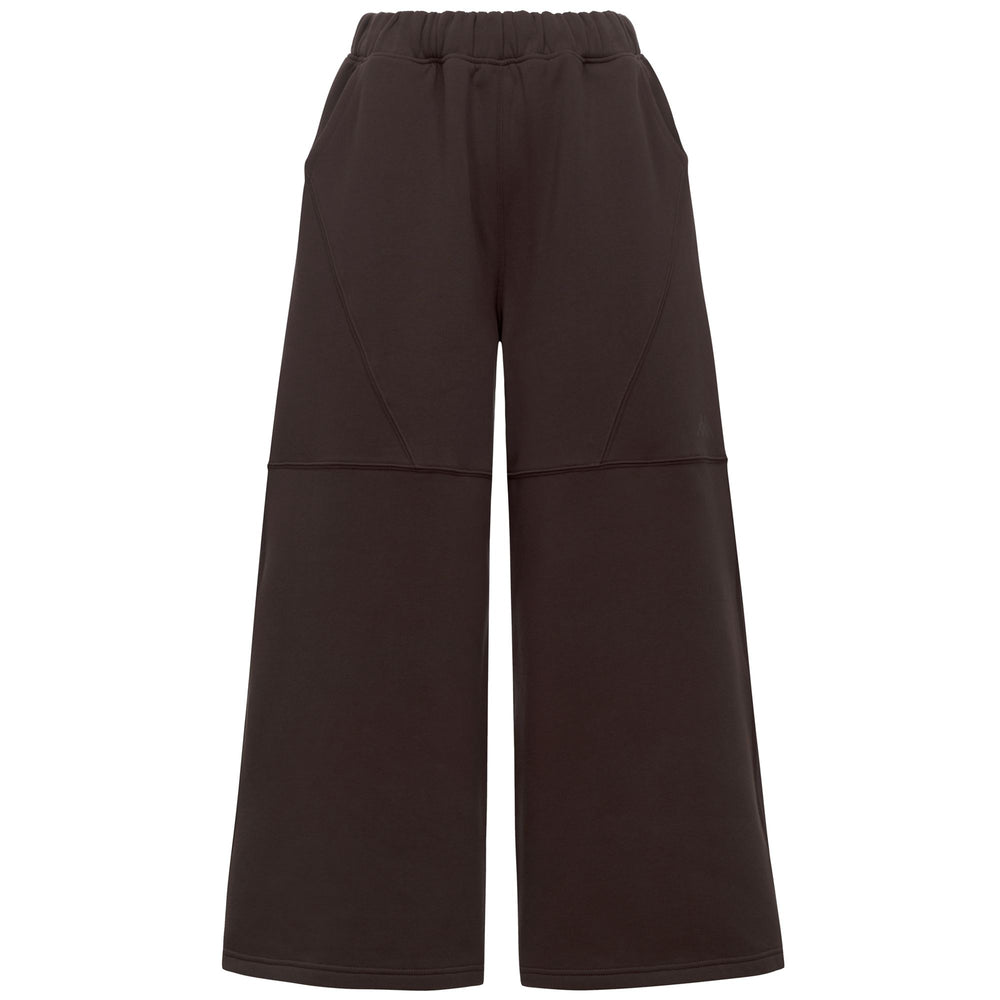 Brown Women's Oversized Fleece Trousers for Everyday Comfort 02