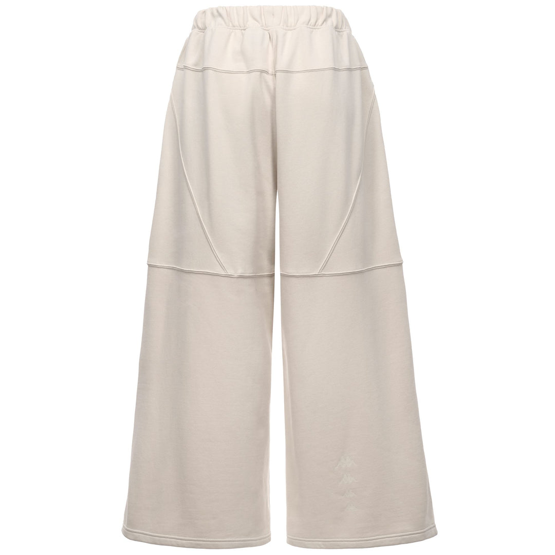Beige Women's Oversize Fit Fleece Sport Trousers main