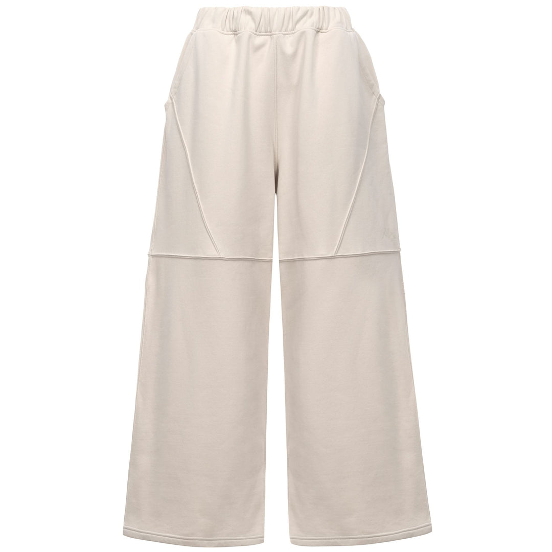Beige Women's Oversize Fit Fleece Sport Trousers main