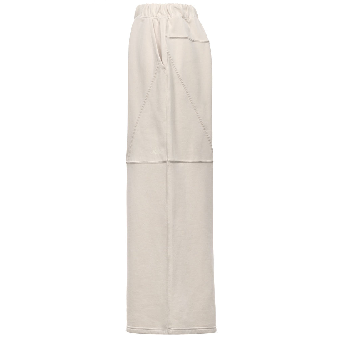 Beige Women's Oversize Fit Fleece Sport Trousers main