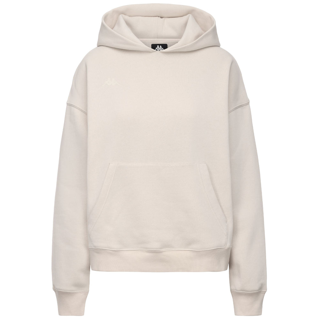 Beige Women's Oversized Casual Fleece Hoodie main