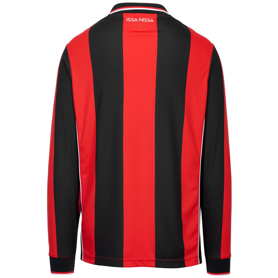 Camiseta deportiva para hombre en rojo y negro con tecnología Hydro-Way main