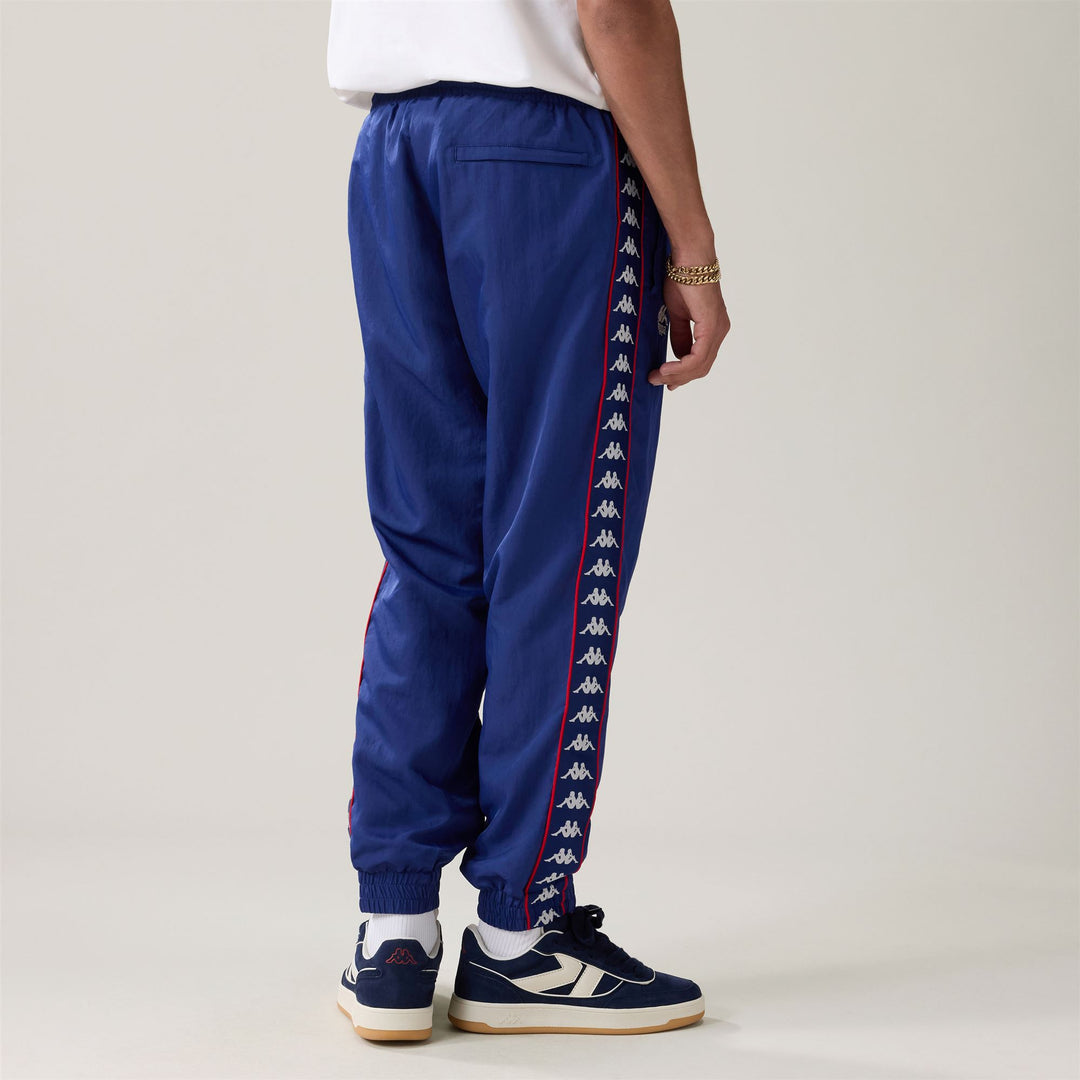 222 BANDA ORFEO - Pants - Sport Trousers - Man - Blue Md Cobalt-Red Md Coral main