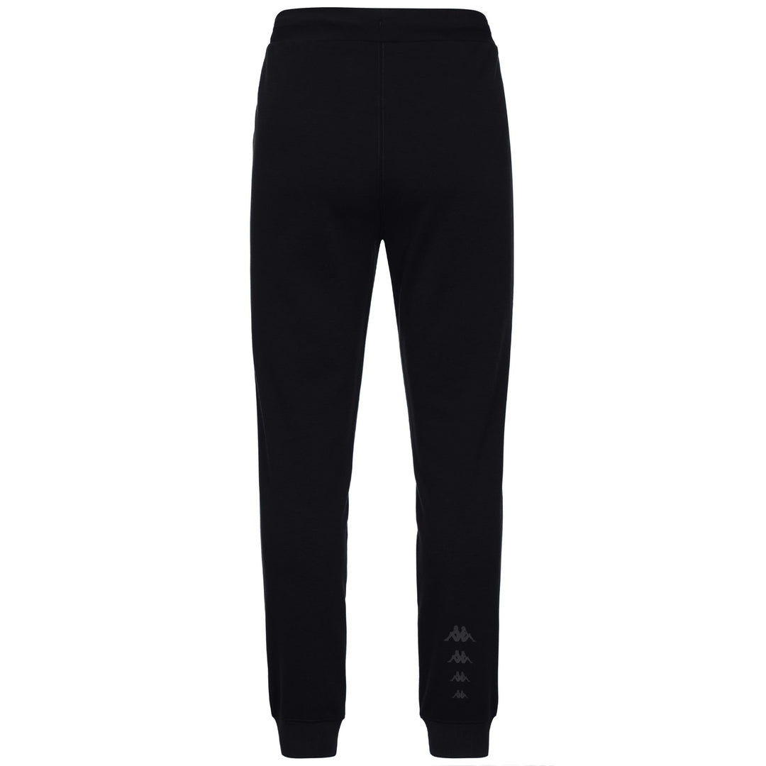 Pantalones deportivos negros de corte regular para hombre en tejido cómodo. main