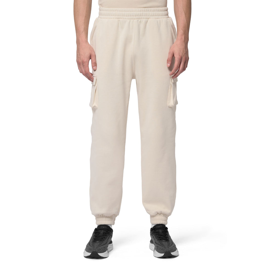 ICORE - Pants - Cargo - Man - BEIGE CREAM 01