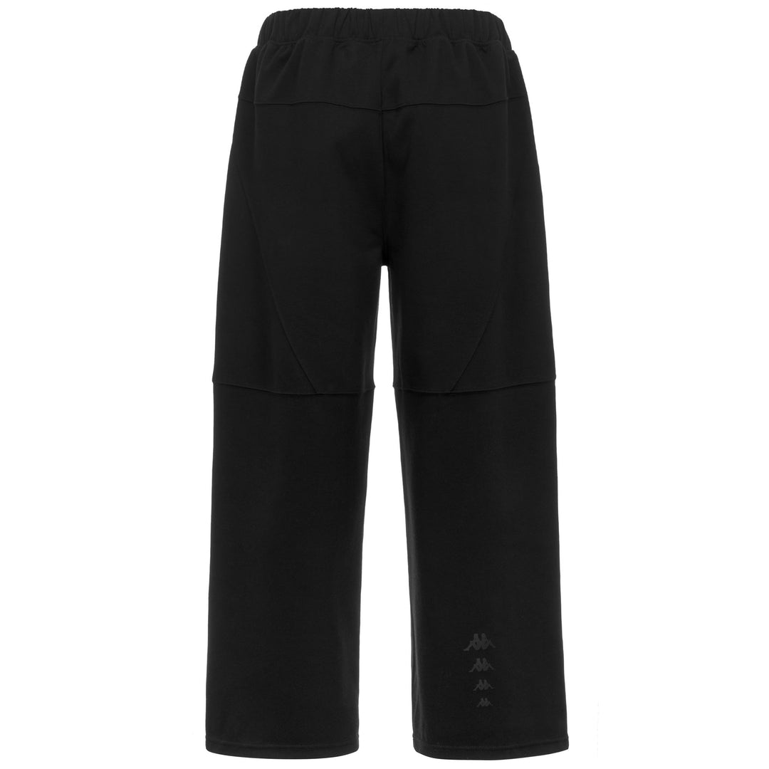 Black Men's Oversized Casual Trousers with Side Pockets main