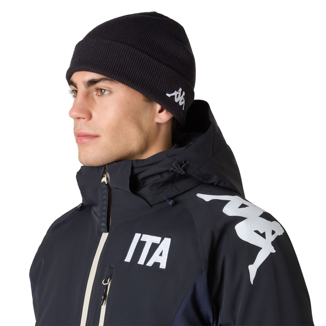 Dark Blue Unisex Sportswear Beanie Hat main