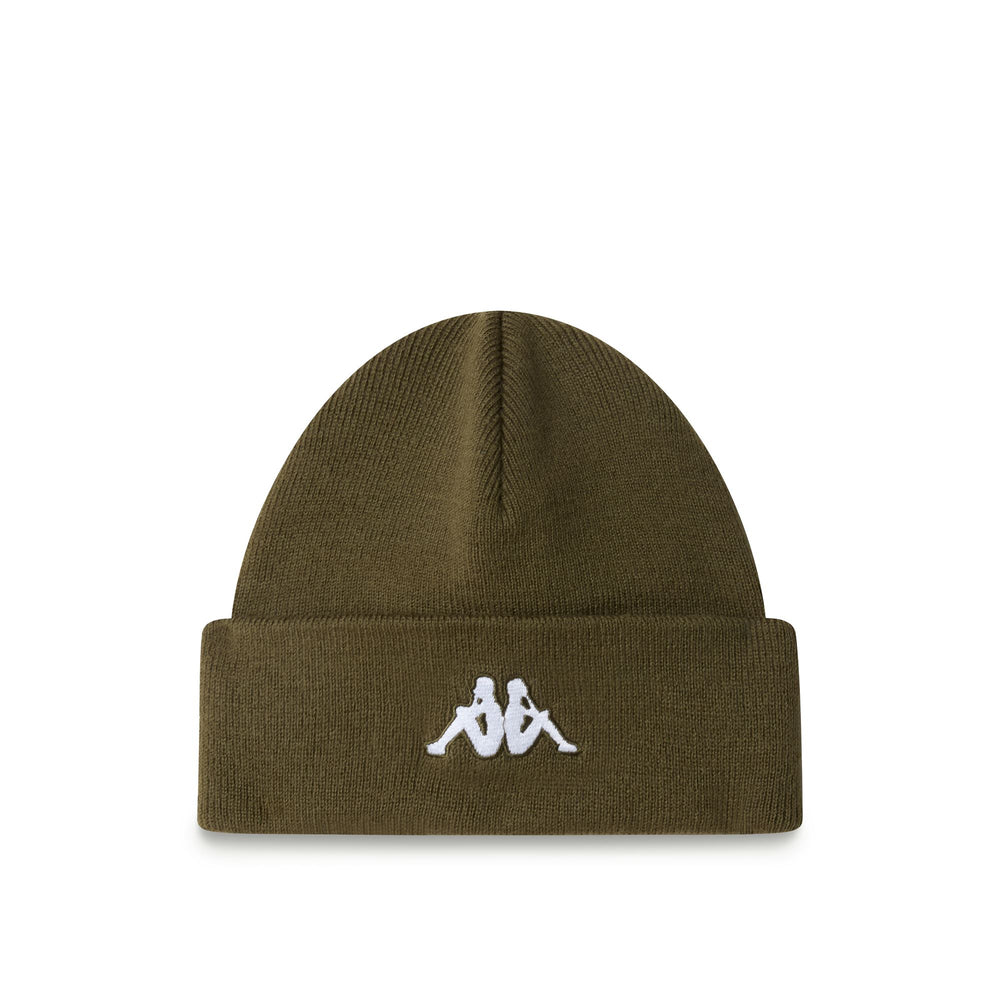 Green Unisex Sportswear Beanie Hat 02