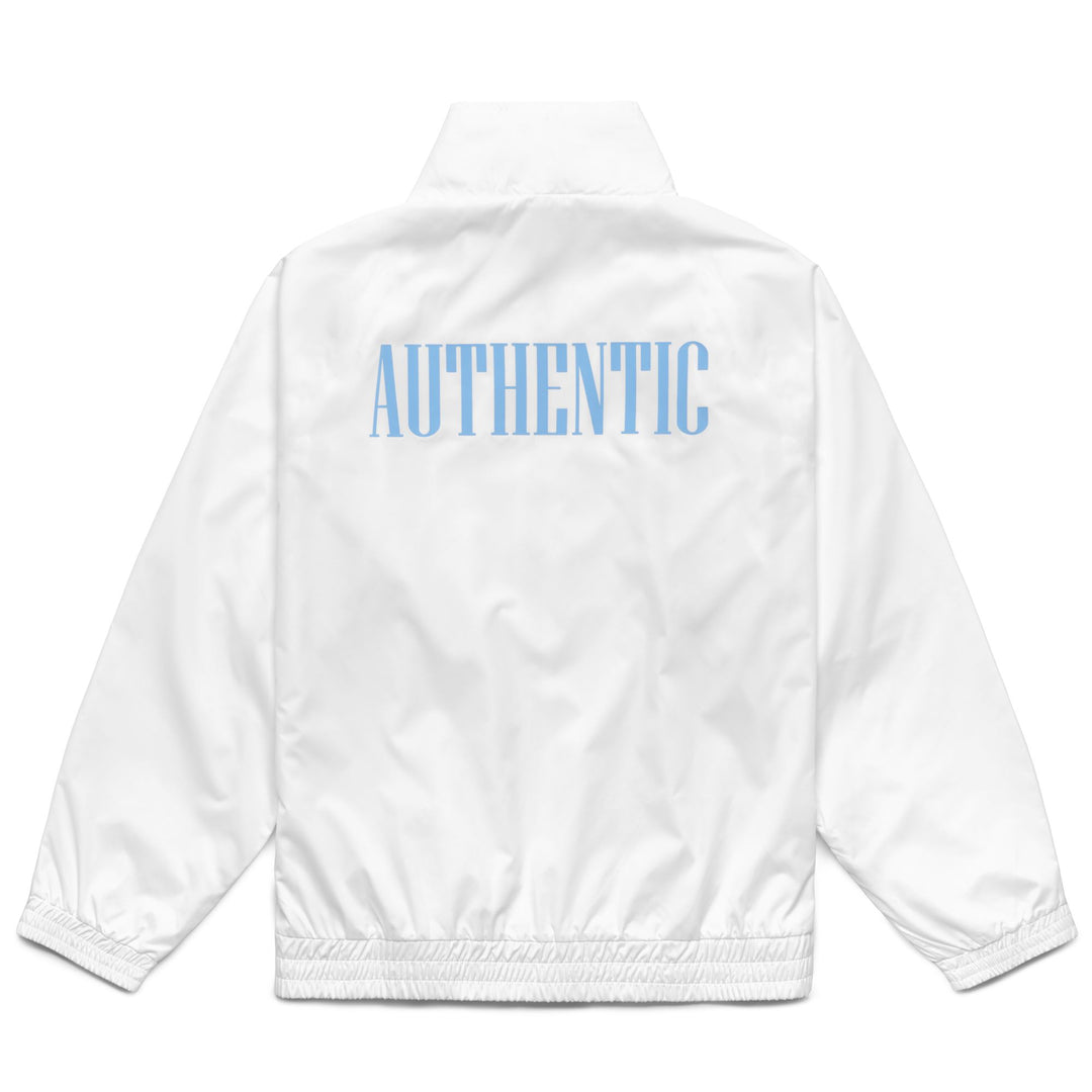 Veste de survêtement polaire oversize blanche pour homme main