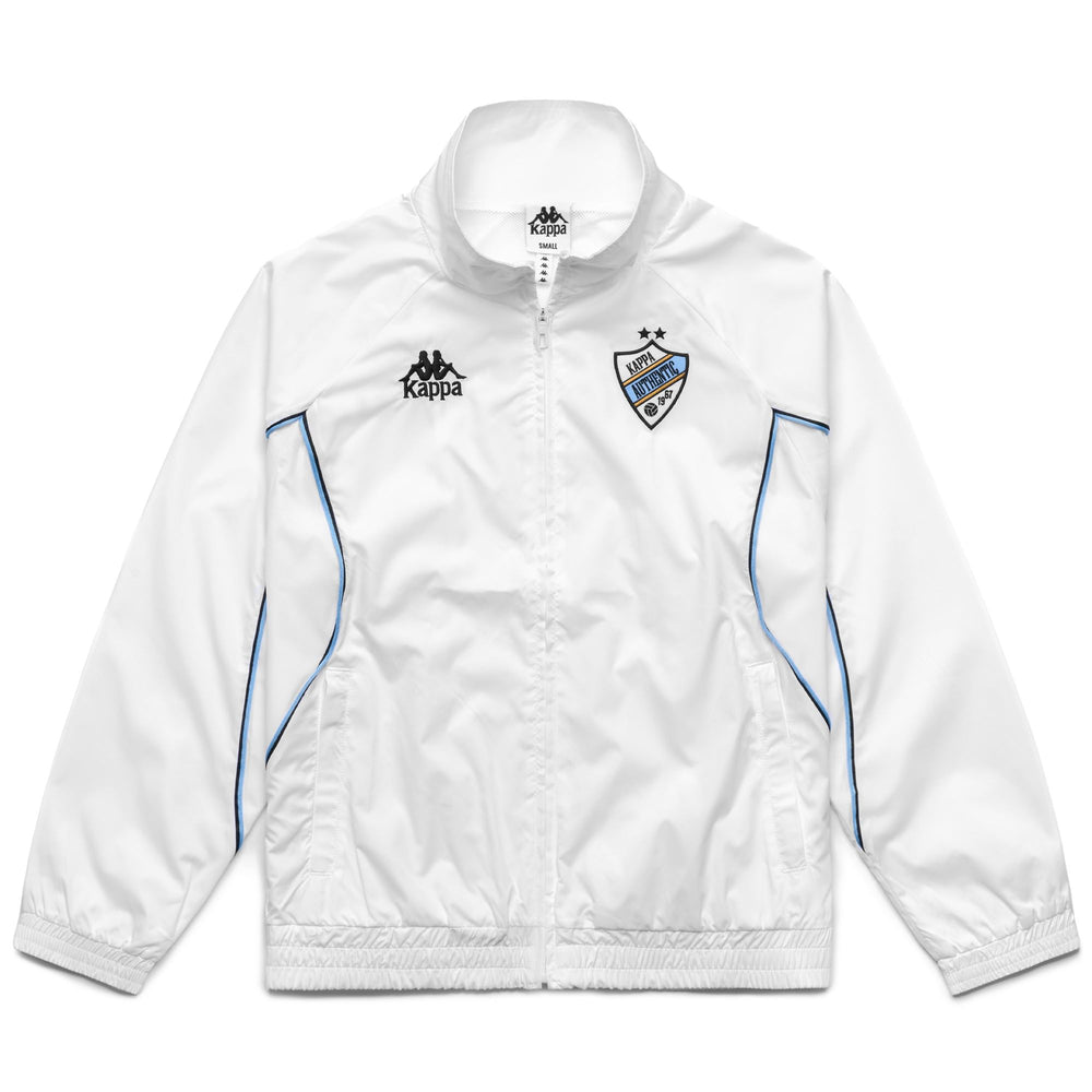 Veste de survêtement polaire oversize blanche pour homme 02