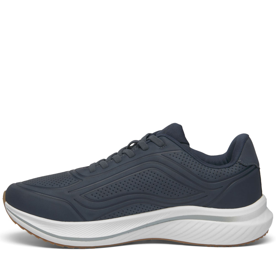 Blue Unisex Low Cut Walking Sneakers with Memory Foam Insock main