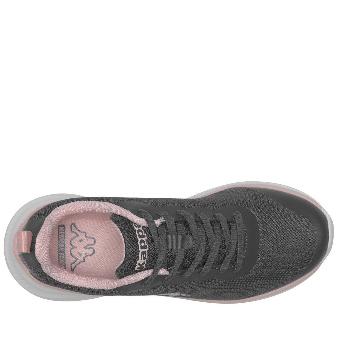 Grey Unisex Breathable Low Cut Walking Sneakers main