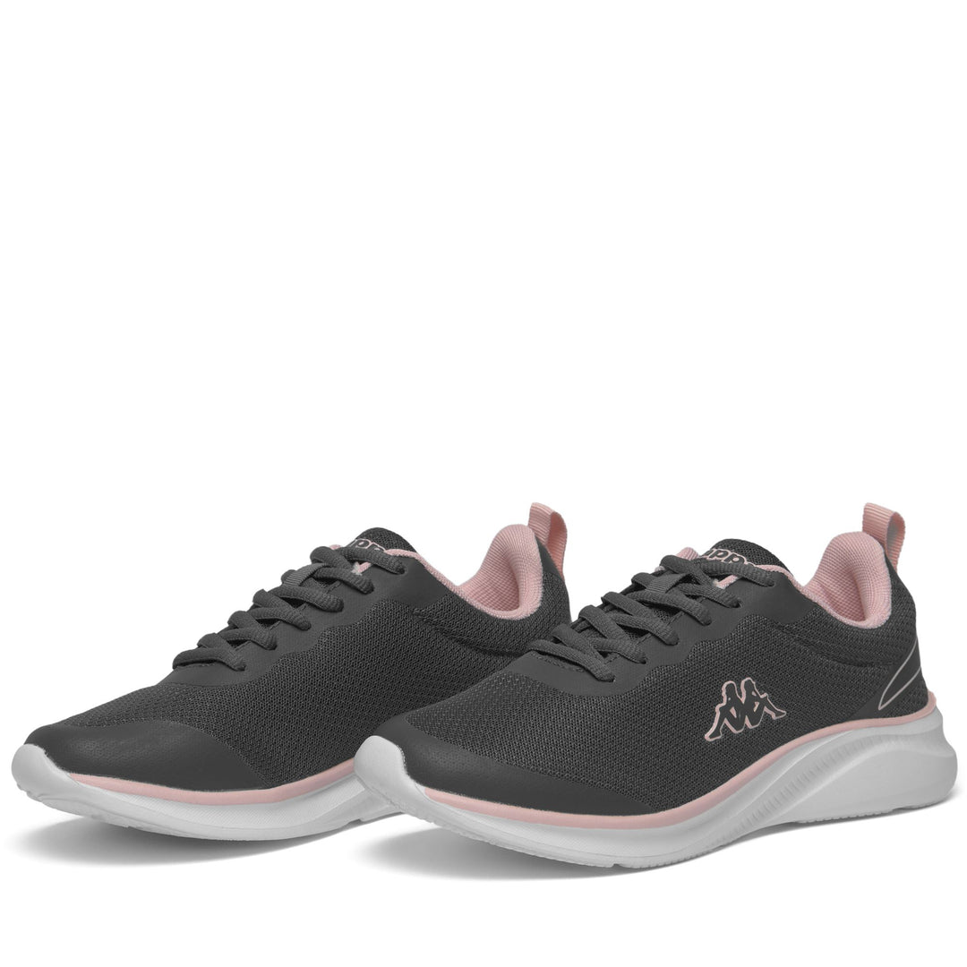 Grey Unisex Breathable Low Cut Walking Sneakers main