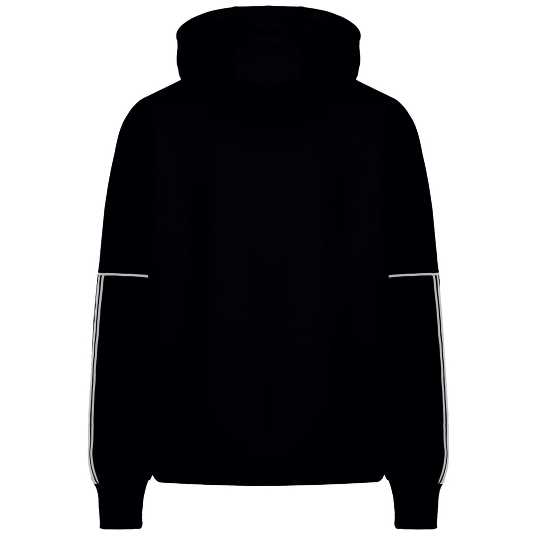 Black Men's Regular Fit Full Zip Fleece Hoodie main