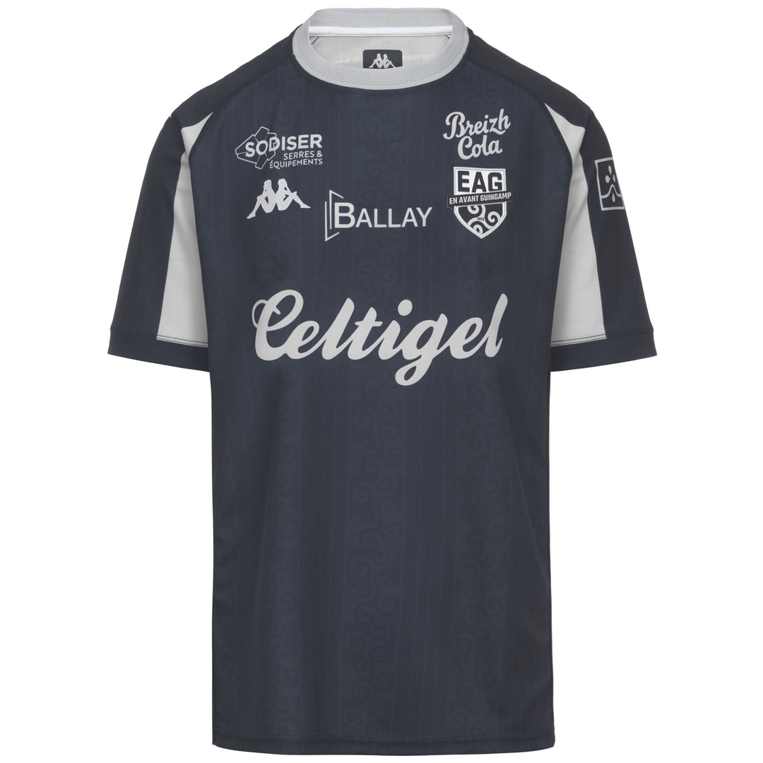 MEEROLO EA GUINGAMP THIRD 26-27 - Active Jerseys - T-Shirt - Unisex - Black-Grey 01