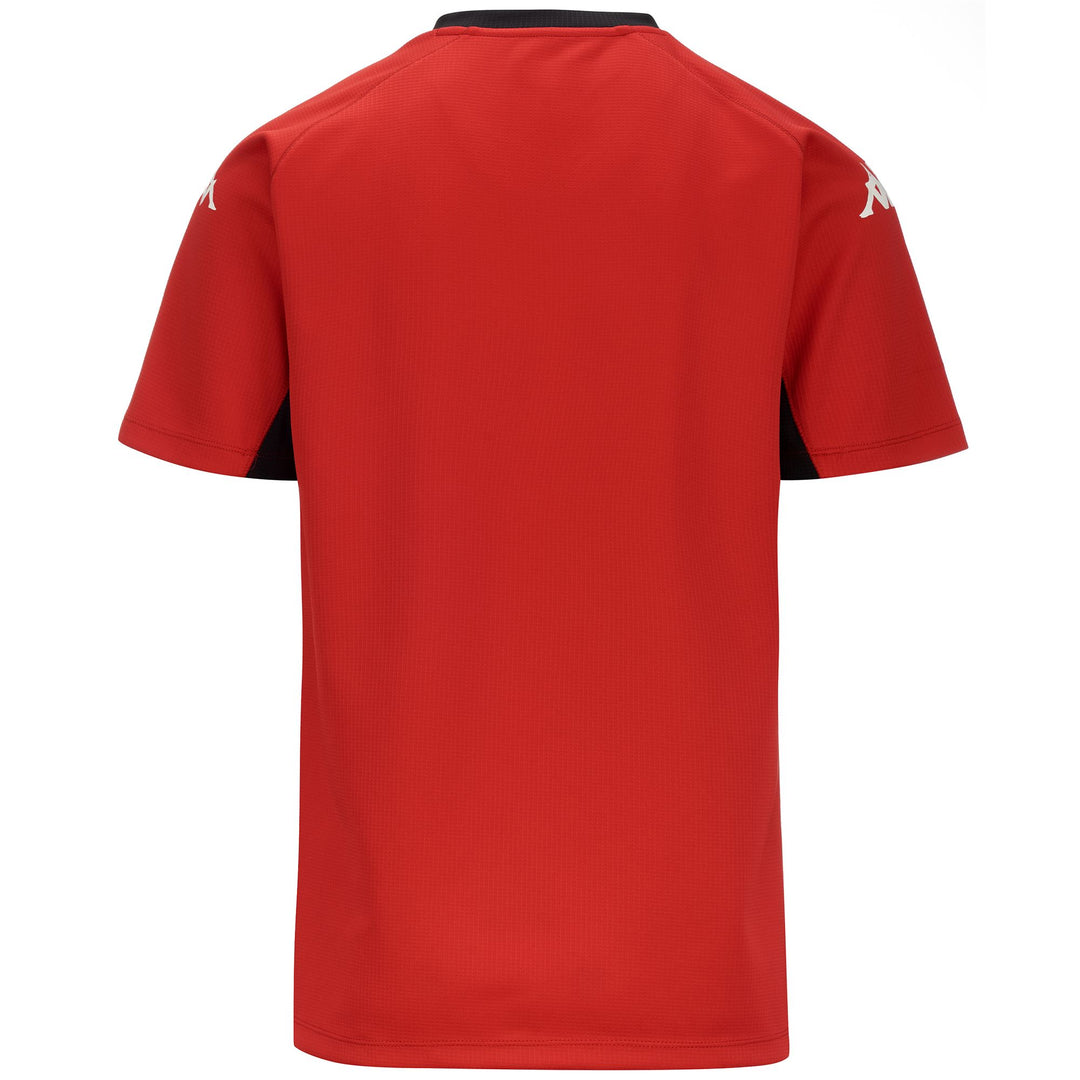 Red Men's Slim Fit Rugby Training Shirt main