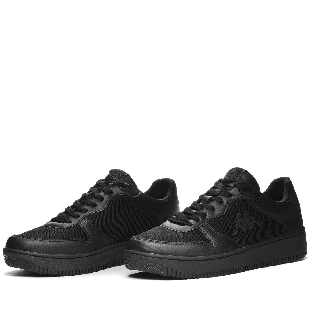 Sneakers Unisex LOGO MASERTA 2 Low Cut BLACK Detail (jpg Rgb)			
