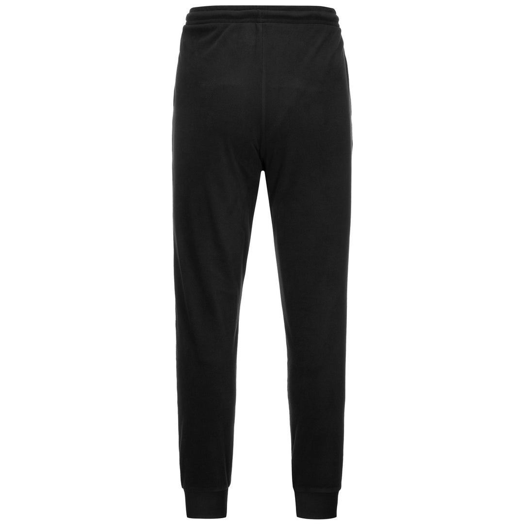 Pantaloni Sportivi Slim Fit Uomo in Tessuto Micro Polar Neri main