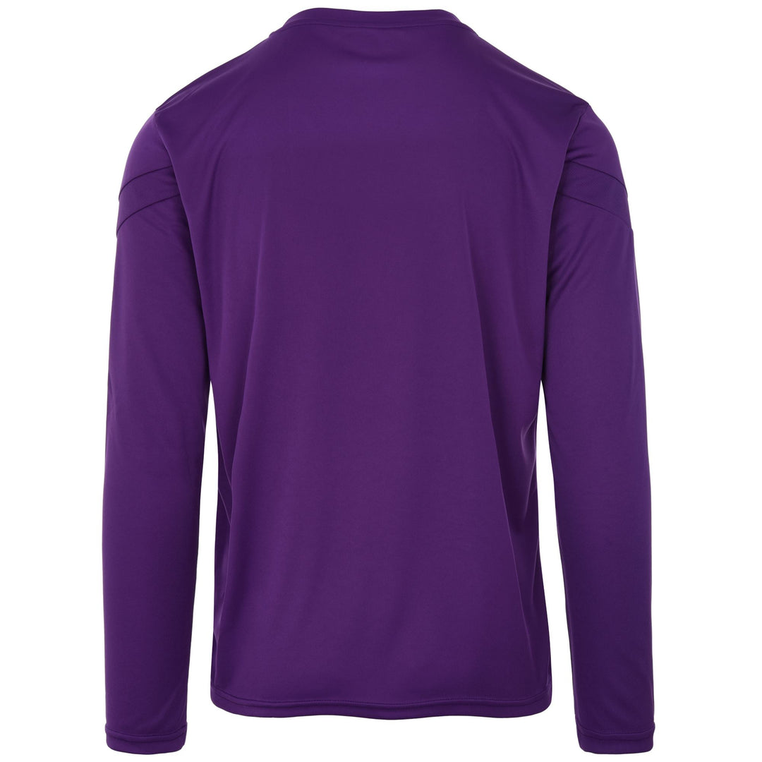 Indigo Violet Men's Football Training Jersey with Long Sleeves main