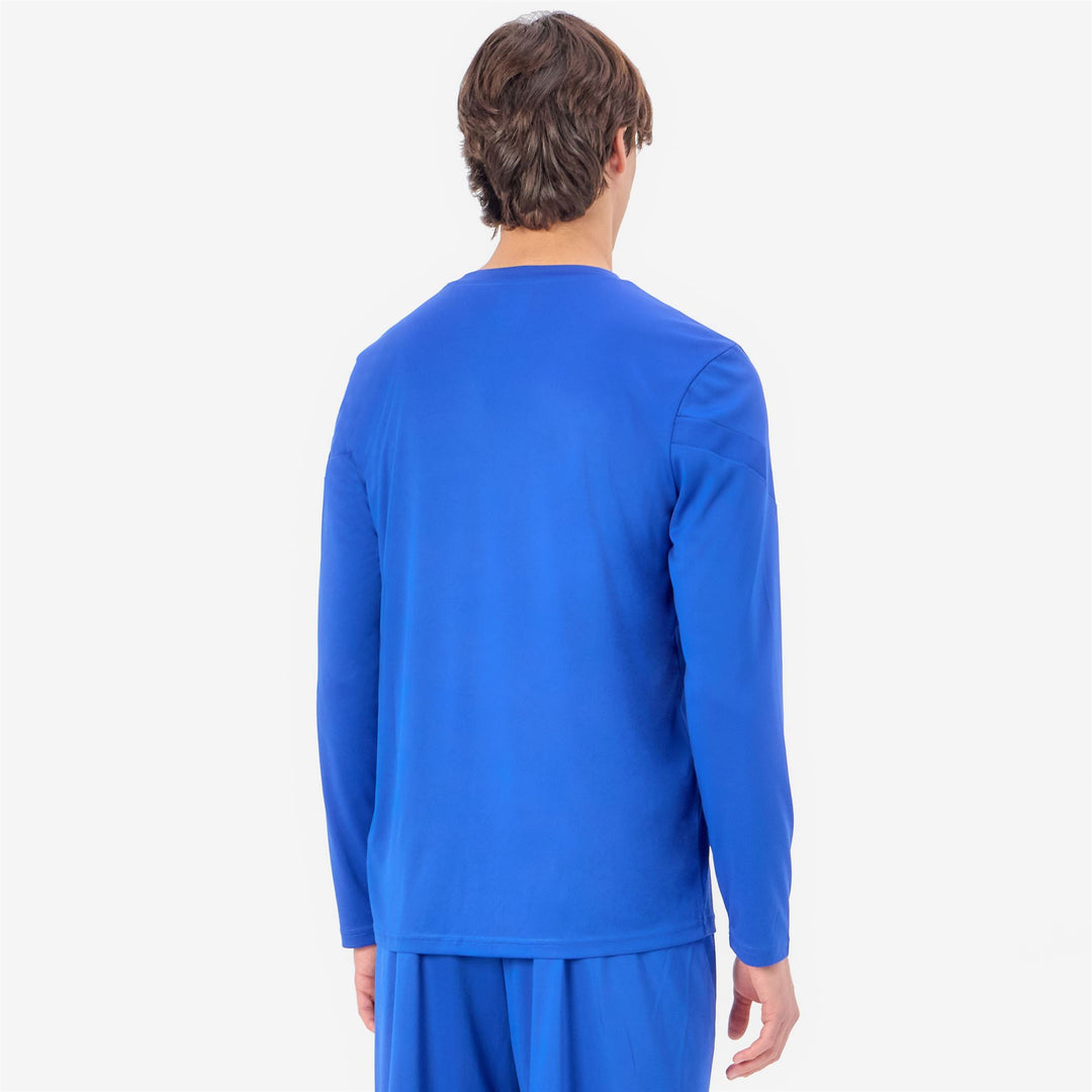 Maglia da Allenamento Calcio Uomo Blu Zaffiro a Maniche Lunghe main