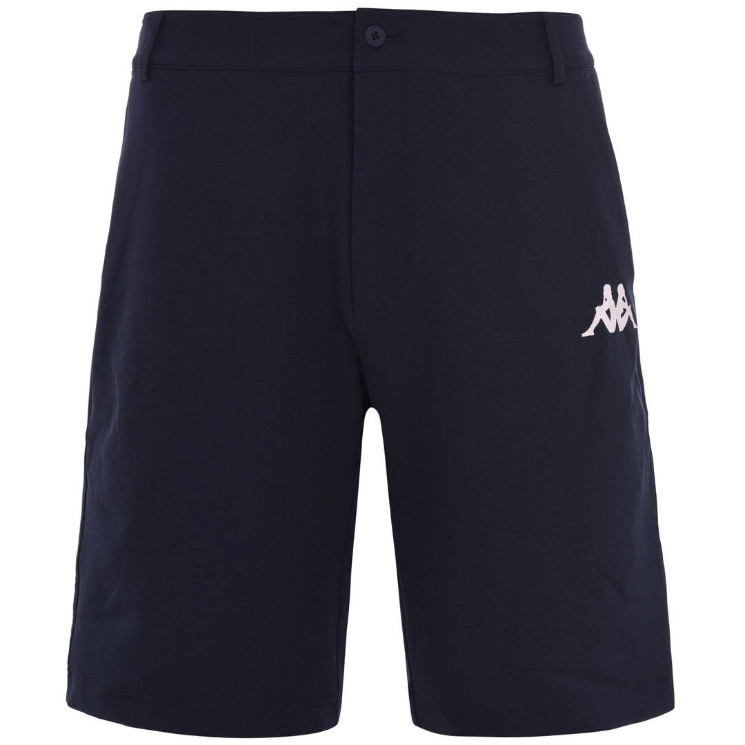 Bermuda de golf technique bleu pour homme, coupe classique 01