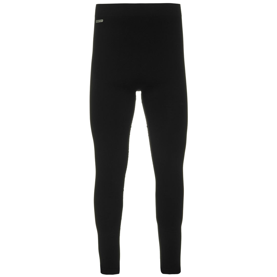 Calzoncillos largos de compresión ajustados al cuerpo para hombre, color negro. main