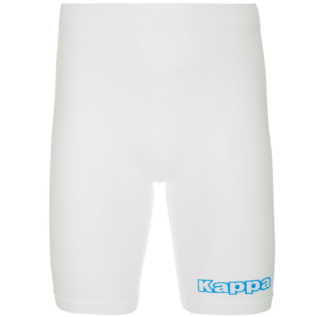 Slip da calcio da uomo bianchi, aderenti e con tecnologia senza cuciture. 01