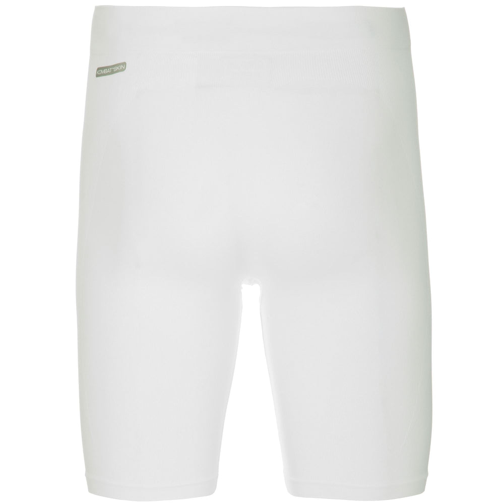 Slip da calcio da uomo bianchi, aderenti e con tecnologia senza cuciture. 02