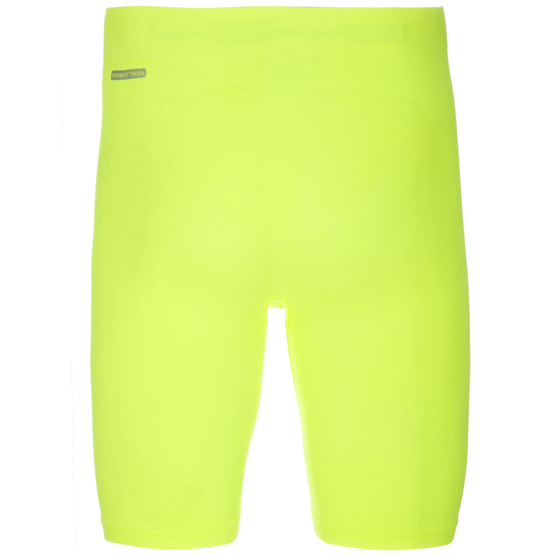 Calzoncillos de fútbol amarillos ajustados para hombre con protección antibacteriana. main