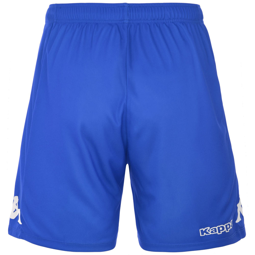 Sapphire Blue Men's Football Training Shorts with Elastic Drawcord main