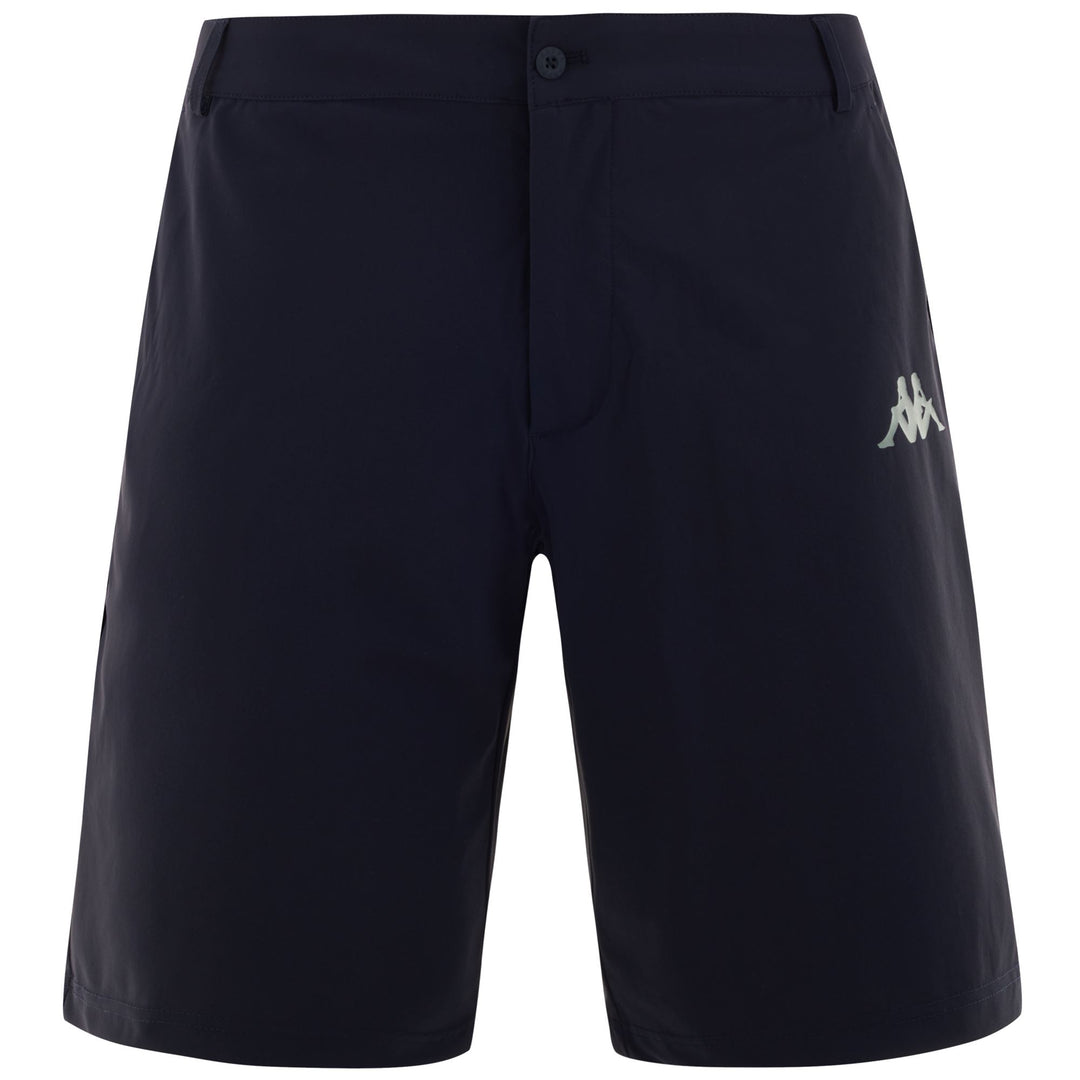 Pantalones cortos deportivos de golf para hombre en azul oscuro con protección Hydroway 01