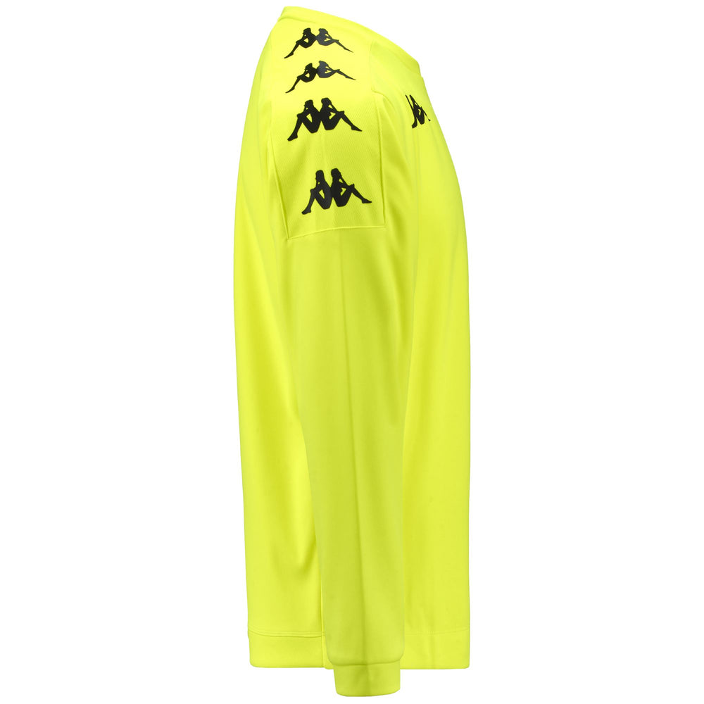 Neon Green Men's Football Training Fleece Jumper 02