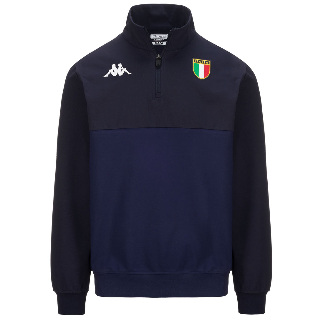 FINNER FIG - Fleece - Maglia - Uomo - BLUE SPELLBOUND-BLUE DK 01