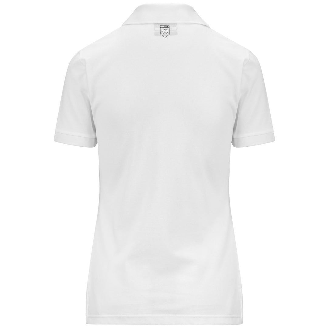 White Women's Regular Fit Technical Polo Shirt for Golf main
