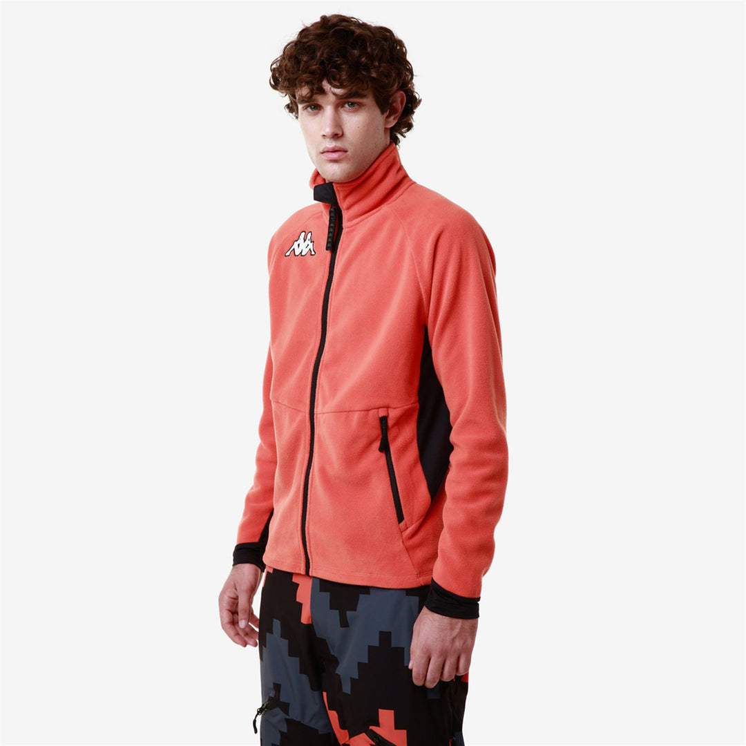 Chaqueta polar de esquí Smutty Orange para hombre con diseño ajustado main